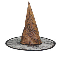 Sombrero de mago de tela Oxford, sombrero de bruja, accesorios de disfraz de maquillaje de Halloween, sombrero de bruja de Harry Potter, sombrero de bruja