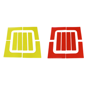 थोक पोर्टेबल पीसी आउटडोर टेनिस कोर्ट लाइनों 4 एल आकार के पिकअप स्पॉट मार्कर अदालतों के लिए - Product Image 5