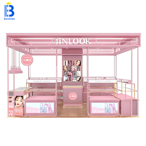 Exhibidor de Cosméticos para Salón de Uñas, Diseño Personalizado de Fábrica, Kiosco de Belleza para Centro Comercial - Product Image 4