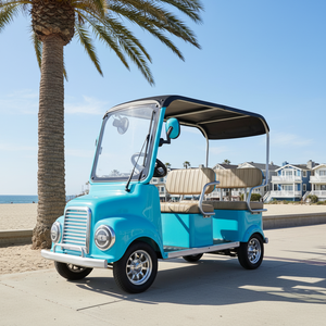 Quadricycle électrique homologué pour la route HLD 1800W avec 4 sièges passagers, capacité de charge de 500 kg, pour les centres de villégiature et les terrains de golf - Product Image 3
