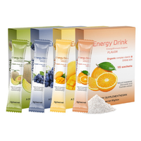 Chumita OEM - Polvo Energético Multivitamínico - Vitamina B B12 Electrolitos con Té Verde y Ginseng para Hidratación Deportiva y Apoyo Inmunológico