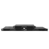 Amplificateur de puissance numérique professionnel 2.1 canaux CA-2.1 Classe D Push-Pull 2U pour montage en rack, idéal pour les subwoofers de discothèque et l'audio de scène