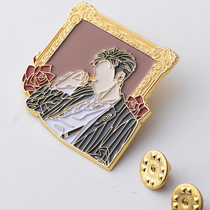 Üretici Minimum Adet Yok Metal Demir Çinko Alaşımı Döküm Kesim Logolu Yumuşak Sert Emaye Broş Rozeti Özel Emaye Yaka İğnesi - Product Image 3