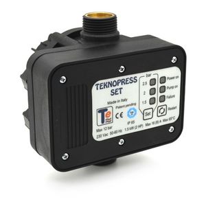 Régulateur de pression Teknopress 1,5 bar pour système d'irrigation et contrôle de pompe à eau - Product Image 1
