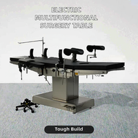 Table d'opération chirurgicale électrique multifonctionnelle, équipement hospitalier, lit de bloc opératoire en acier inoxydable pour salle d'opération