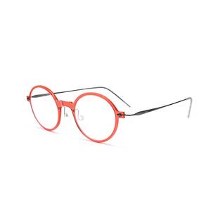 Occhiali da lettura Kingway unisex di lusso, montatura ovale leggera in titanio e silice, con lenti ottiche, bestseller - Product Image 3