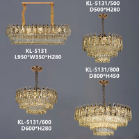 Lustre moderne grand format Kalux pour hall d'hôtel, villa, ou projet d'ingénierie, avec lampe LED créative dorée et accents décoratifs pour escaliers