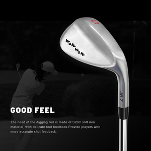 Cuñas de arena de Golf personalizadas, de acero inoxidable, OEM, 52, 56, 58, <span class=keywords><strong>60</strong></span> grados, para mano derecha - Product Image 5