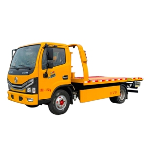 รถยกพ่วงแบบพื้นเรียบ Dongfeng 4x2 ขนาด 3 ตัน 5 ตัน ที่เชื่อถือได้ สำหรับกู้ภัยรถยนต์ - Product Image 1