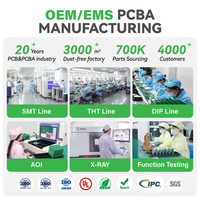 Teclado para Juegos, PCB, PCBA, Ensamblaje SMT, Fabricación de Ensamblaje de PCB, Proveedor Chino OEM Personalizado
