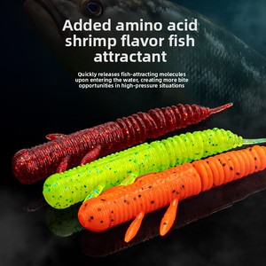King Lure Hameçon de pêche spécial en acier inoxydable pour leurres souples à queue flottante et filetage inversé, pour achigan et poisson mandarin - Product Image 3