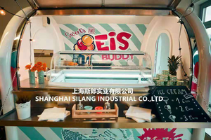 SILANG Mobility <span class=keywords><strong>Gourmet</strong></span> Hamburguesa Pollo frito Comida frita Waffle burrito Remolque de concesión de calle con todas las funciones - Product Image 5