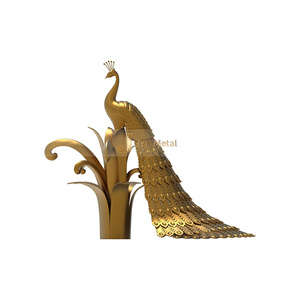 ANW299 Usine d'acier inoxydable personnalisée 304/316 Sculpture Artisanat en métal pour projet de décoration extérieure - Product Image 3