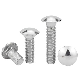 DIN603 Carriage <strong>Bolts</strong> Stainless Steel Smooth Head <strong>Anti</strong> <strong>Rotation</strong> Design Mechanical Assembly Carriage <strong>Bolts</strong> - Product Image 4