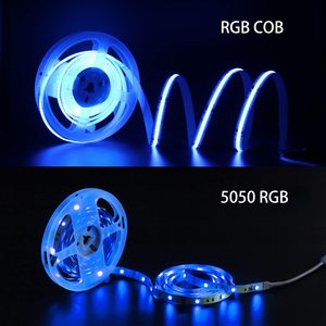 Đầy đủ màu sắc RGBW COB <span class=keywords><strong>LED</strong></span> Strips ánh sáng 5M USB thông minh địa chỉ rgbic Dải DC12V 24V điều khiển IP67 đánh giá Auto Color Rendering - Product Image 5