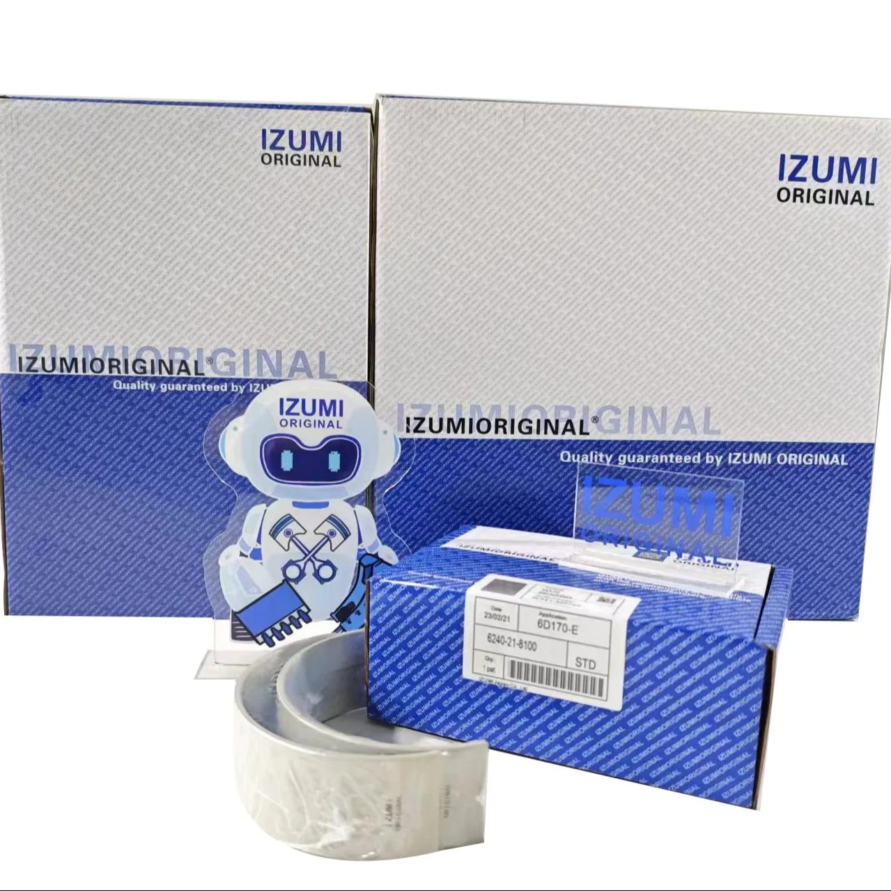 Izumi ban đầu 6d170-e 6240-21-8100 chính mang và lót xi lanh thiết lập với lực đẩy máy giặt 6d170