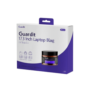 กระเป๋าใส่แล็ปท็อป Guardit ขนาด 17.3 นิ้ว สีดำ พร้อมสายสะพายไหล่ สำหรับการเดินทางและการทำงาน - Product Image 3