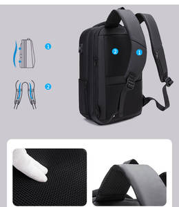 Sac à dos personnalisé, sac à dos multifonctionnel imperméable, sac à dos pour homme et femme, coque rigide, sac à dos antivol pour ordinateur portable - Product Image 6