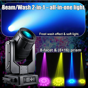 Projecteur à faisceau mobile 230W 7R, étanche, pour extérieur, DJ, discothèque, scène, avec prisme arc-en-ciel, pour boîte de nuit, bar - Product Image 3