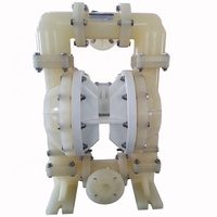 Offre de fournisseur de pompe à membrane OVELL 2 ''pompes de circulation en plastique avec diaphragme en PTFE pneumatique actionné pour liquide chimique