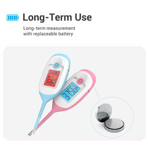 Nouveau modèle 2026 – Thermomètre numérique infrarouge <span class=keywords><strong>de</strong></span> haute qualité pour la détection <span class=keywords><strong>de</strong></span> la fièvre (<span class=keywords><strong>frontal</strong></span> et axillaire) - Product Image 3