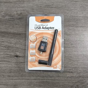 IFA01 Adaptador USB Wi-Fi de Doble Banda 600mbps 2.4/5.8ghz, Mini Adaptador Inalámbrico para Redes - Product Image 3