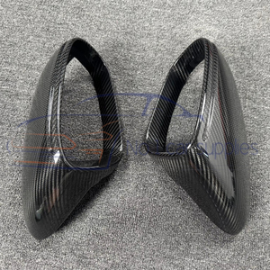 Coque de rétroviseur en fibre de carbone véritable de haute qualité <span class=keywords><strong>pour</strong></span> 911 Taycan 992 RHD - Product Image 4