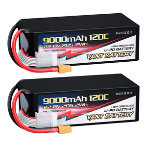 VANT Großhandelspreis HV Drohnen-Akku 6S 22,8V 6,5Ah/7,5AH/8AH/9AH/10Ah 100C FPV Lipo-Akku für FPV Quadcopter XT60 - Product Image 5