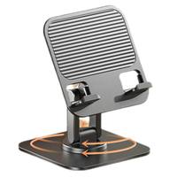 Support de téléphone portable à axe de rotation 360