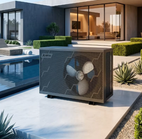Bomba de Calor para Piscina R32 de 7KW, 10KW, 13KW, 17KW, 21KW, 28KW, 35KW, Full Inverter, Alto COP, con Función WiFi, para Calefacción y Refrigeración