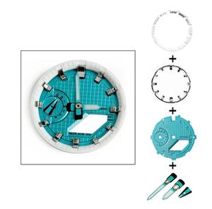 GA2100 Montre Cadran + Heure Créateur + Anneau + Aiguilles pour <span class=keywords><strong>G</strong></span> <span class=keywords><strong>Shock</strong></span> GA-2100/2110 Montre Pièce Modification Remplacement - Product Image 6