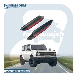 Caja de almacenamiento de manija de puerta de accesorios de coche en línea de gran oferta Followwish para la versión todoterreno Lima 2017 para <span class=keywords><strong>Ford</strong></span> <span class=keywords><strong>Bronco</strong></span> - Product Image 1