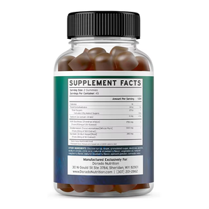 Precio al por mayor de fábrica Gummies de musgo marino Salud Energía Suplementos vitamínicos Piel Cabello Salud Caramelo - Product Image 4