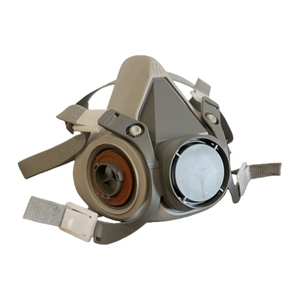 Masker Wajah karet <span class=keywords><strong>Respirator</strong></span> Anti Gas, masker wajah setengah wajah OEM 6200 harga pabrik - Product Image 3