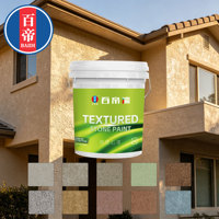 Effets de finition texturée Pierre naturelle luxueuse Pierre décorative élégante en cristal Durable Peinture pour pierre