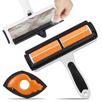 Rouleau anti-poils pour animaux de compagnie, brosse à poils lavable, rouleau collant, brosse anti-poils pour vêtements, rasoir anti-poils, grattoir à poils, rouleau collant