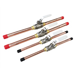 2 parçalı tıbbi pirinç küresel gaz valfi izolasyon kapatma küresel vana uzantıları ile oksijen temizlenmiş kilitlenebilir hat boru hattı vana - Product Image 4
