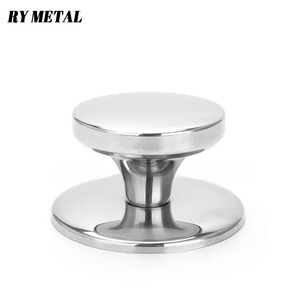 Bán số lượng lớn thép không gỉ <span class=keywords><strong>knobs</strong></span> của Glass nắp không dính nồi nắp Grip Frying Pan xử lý đối với nấu ăn nồi Bìa - Product Image 5