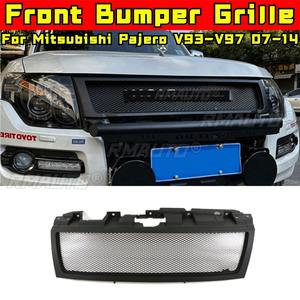 Pour Mitsubishi Pajero V93-V97 07-14 : Accessoires Auto - Grilles de Course Avant - Pièce Extérieure - Grille de Pare-chocs Avant - Accessoires Automobiles - Product Image 3
