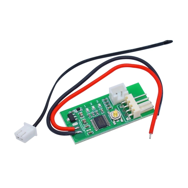 DC 12V PWM Speed Controller Fan Speed Governor 4 Wire Computer Temperature Control Switch for PC CPU Cooler Fan Alarm STK IC