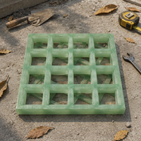 Grille en PRV moulé robuste pour marches d'escalier industrielles et planchers de mezzanines