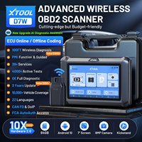 Escáner de Diagnóstico Inteligente XTOO D7W EU Multimarca, Dispositivo de Programación ECU PMI, Prueba Activa, Herramienta de Escaneo Obd2, 39+ Servicios de Reinicio