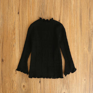 Blouses pour enfants à ourlet incurvé fantaisie, à personnaliser, pour la mode, de la collection de vêtements en gros - Product Image 5