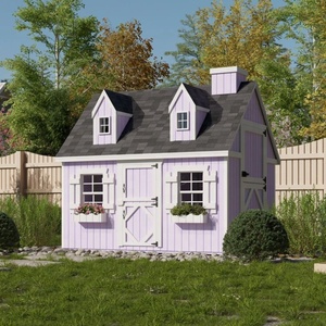 Casa <span class=keywords><strong>de</strong></span> Juegos <span class=keywords><strong>de</strong></span> <span class=keywords><strong>Madera</strong></span> para Exteriores KANGYA H023, Moderna Casa <span class=keywords><strong>de</strong></span> Juegos Infantil con Capacidad para 5 Personas - Product Image 3