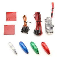 RGB Intelligence NAV Light Navigation LED Light V1 Rouge Vert Blanc Bleu Sans Fil pour Quadcopter FPV Racing Drone Accessoires