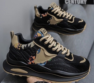 Nuove Scarpe da Corsa Estive da Uomo Stile <span class=keywords><strong>Forrest</strong></span> <span class=keywords><strong>Gump</strong></span>, Comode Scarpe Sportive Casual in Rete Traspirante, Scarpe da Skateboard da Papà - Product Image 4