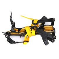 Équipement d'escalade et de randonnée en plein air portable universel anti-dérapant durable 10 goujons crampons à glace en acier