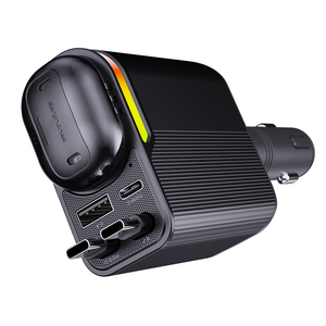 2-Trong 1 TWS Tai Nghe Bầu Trời Đầy Sao Môi Trường Xung Quanh Ánh Sáng <span class=keywords><strong>C</strong></span>ó Thể Thu Vào Loại <span class=keywords><strong>C</strong></span> Pd Nhanh Chóng Sạ<span class=keywords><strong>c</strong></span> 120W Đầu Ra Điện Thoại Di Động Xe Adapter - Product Image 1