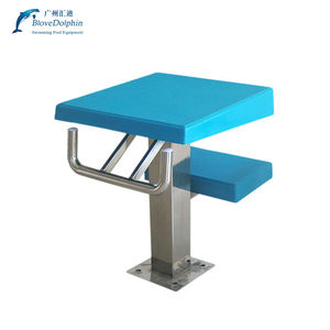 Plate-forme de plongée portable en une étape <span class=keywords><strong>piscine</strong></span> amovible en fibre de verre en acier inoxydable blocs de départ équipement de <span class=keywords><strong>piscine</strong></span> stable - Product Image 5