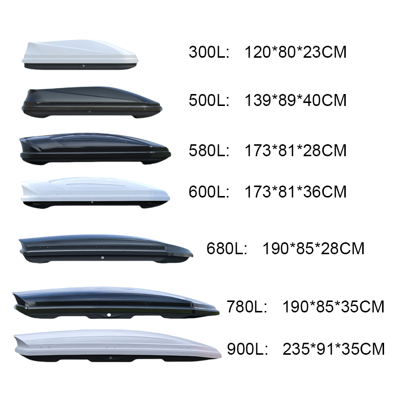 Large Capacity 650L Car Roof Box